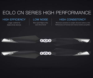 Eolo Foldable Carbon Fiber Reinforced Nylon UAV Propellers 24x7.5 inch - A Pair