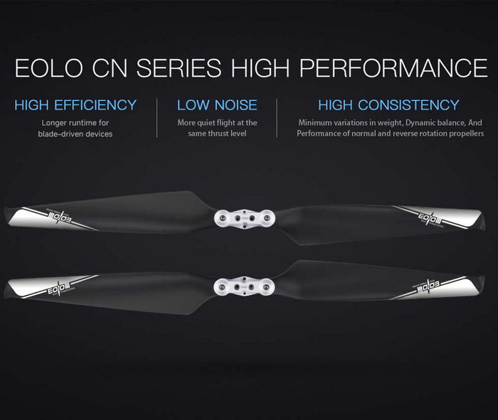 Eolo Foldable Carbon Fiber Reinforced Nylon UAV Propellers 24x7.5 inch - A Pair