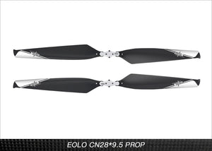 Eolo Foldable Carbon Fiber Reinforced Nylon UAV Propellers 28x9.5 inch - A Pair