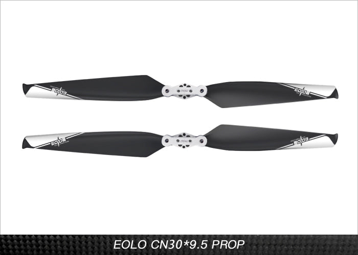 Eolo Foldable Carbon Fiber Reinforced Nylon UAV Propellers 30x9.5 inch - A Pair