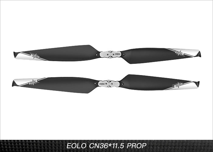 Eolo Foldable Carbon Fiber Reinforced Nylon UAV Propellers 36x11.5 inch - A Pair